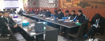 ۳۰ تن از خبرنگاران حوزه کابل در زمینه امنیت و مصونیت آموزش دیدند